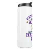 Audioloog Audiologie Funding wil hulp bij horen Thermosbeker (Gedraaid links)