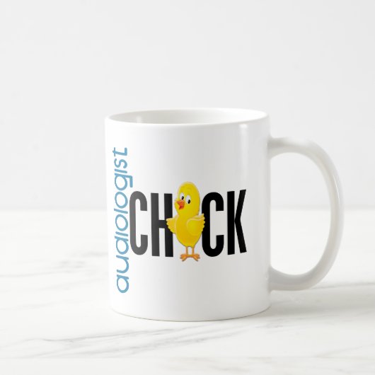 Audioloog Chick Koffiemok (Rechts)