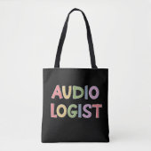 Audioloog Doctor in de Audiologie Afstudeercadeaus Tote Bag (Voorkant)