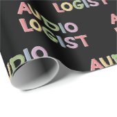 Audioloog Doctor in de Audiologie Afstuderen Gift Cadeaupapier (Rol Hoek)