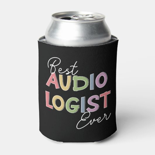 Audioloog Doctor in de Audiologie Afstuderen Gifts Blikjeskoeler (Blikje Voorkant)