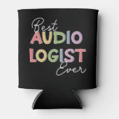 Audioloog Doctor in de Audiologie Afstuderen Gifts Blikjeskoeler (Voorkant)