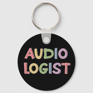 Audioloog Doctor in de Audiologie Afstuderen Gifts Sleutelhanger