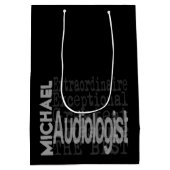 Audioloog Extraordinaire CUSTOM Medium Cadeauzakje (Achterkant)