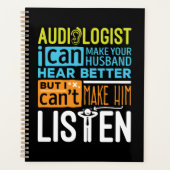 Audioloog Funny Audiology hoort beter Planner (Voorkant)