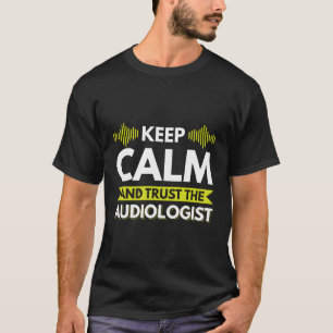 Audioloog Hoordokter Audiologie T-shirt