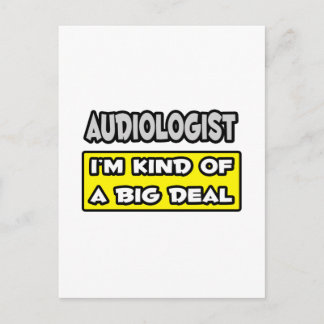 Audioloog.. Ik ben een beetje een grote deal Briefkaart