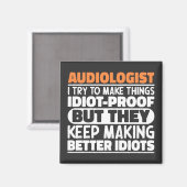 Audioloog Ik probeer dingen grappige uitspraken te Magneet (Voorkant / Achterkant)