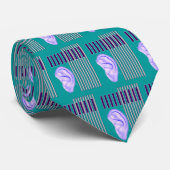 Audioloog Mannen Stropdas, design-uniek cadeau Stropdas (Opgerold)