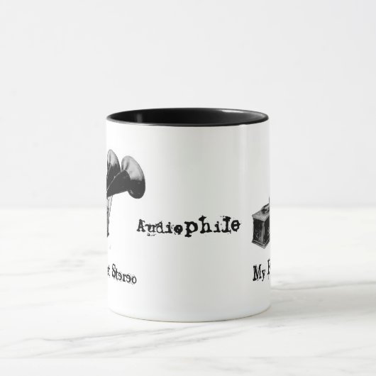 Audiopfiel - Mijn eerste stereo-Mok/beker Mok (Midden)