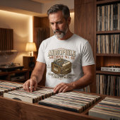 Audiophile Archief No. 01 Vinyl T-shirt