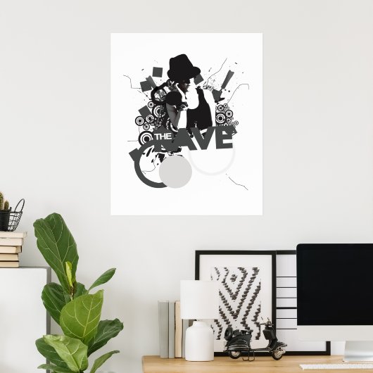 AudioPhile Rave Poster (Thuiskantoor)