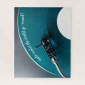 Audiophile Vinyl Album Lover Platenspeler Legpuzzel (Verticaal)