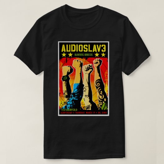 Audioslave Tour T-shirt (Design voorkant)