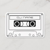 Audiotape Cassette DJ Visitekaartje (Voorkant)