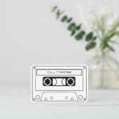 Audiotape Cassette DJ Visitekaartje (Staand voorkant)