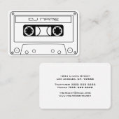 Audiotape Cassette DJ Visitekaartje (Voorkant / Achterkant)