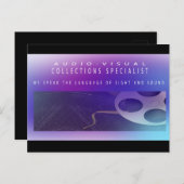 Audiovisuele en multimedia Collecties specialist Briefkaart (Voorkant / Achterkant)