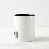 Audit Humor: Be Audit U kunt Tweekleurige Koffiemok (Center)