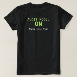 Audit Modus: AAN T-shirt – CA Student Accountancy 