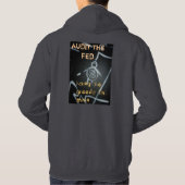 Audit The Federal Reserve Hoodie w/ Greedy Fat Man (Achterkant)