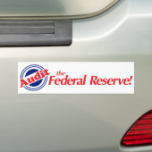 Audit van de FED-Bumpersticker Bumpersticker (Op auto)