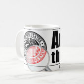 Audit van de Fed-Mok Koffiemok (Voorkant links)