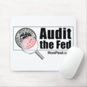 Audit van de Fed Mousepad Muismat (Met muis)