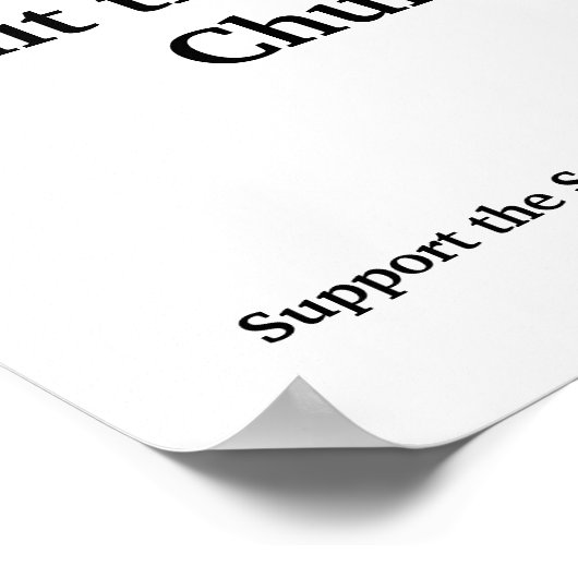 Audit van de Mormon Church Poster (Hoek)