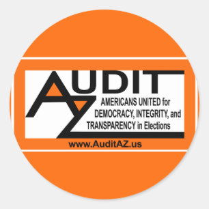 AuditAZ 3" Sticker Ronde