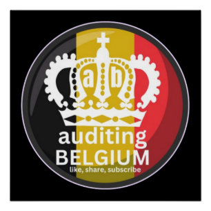 AUDITING BELGIË PERFECT POSTER