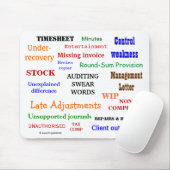 Auditing Swear Words Annoying Funny Auditor Gift Muismat (Met muis)