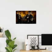 auditivo amarillo poster (Thuiskantoor)