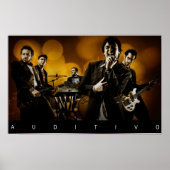 auditivo amarillo poster (Voorkant)