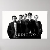 Auditivo blancoynegro poster (Voorkant)
