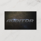 Auditor Business Card Visitekaartje (Voorkant)