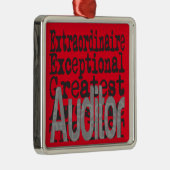 Auditor Extraordinaire Metalen Ornament (Rechts)