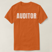 Auditor Funny Job Title Professional Birthday Gift T-shirt (Design voorkant)