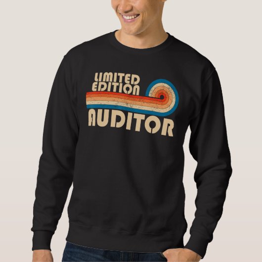 AUDITOR Funny Job Title Professional Birthday Work Trui (Voorkant)