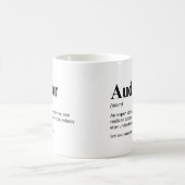 Auditor Grappige Werk Definitie Koffiemok (Center)