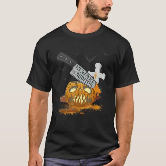 Auditor Halloweenfeest T-shirt (Voorkant)