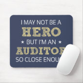 Auditor Humor nieuwheid Muismat (Met muis)