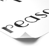 "Auditor: ik geef alleen een redelijke zekerheid" Poster (Hoek)