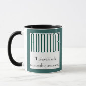 "Auditor: Ik geef alleen redelijke zekerheid" Mok (Links)