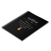 Auditor Notitieboek (Linkerzijde)