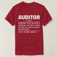 Auditor Noun Definition Company Worker Dad Funny