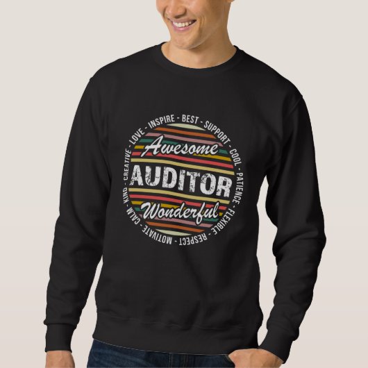Auditor Tshirt Funny Appreciation Inspire (Voorkant)