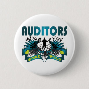 Auditors Gone Wild Ronde Button 5,7 Cm