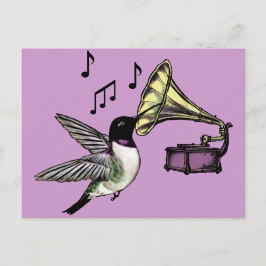 Auditory Nectar Briefkaart (Voorkant)