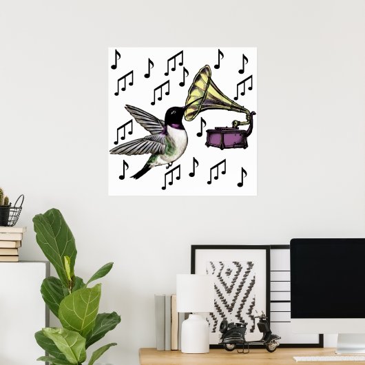 Auditory Nectar Poster (Thuiskantoor)